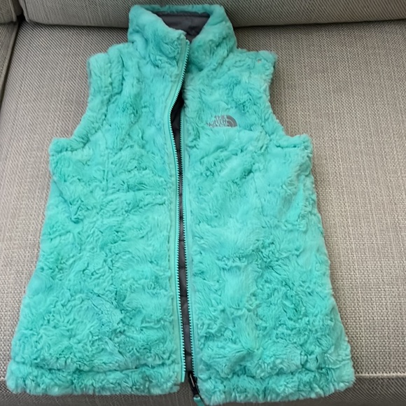 Reversible Northface vest for girls - Picture 4 of 5